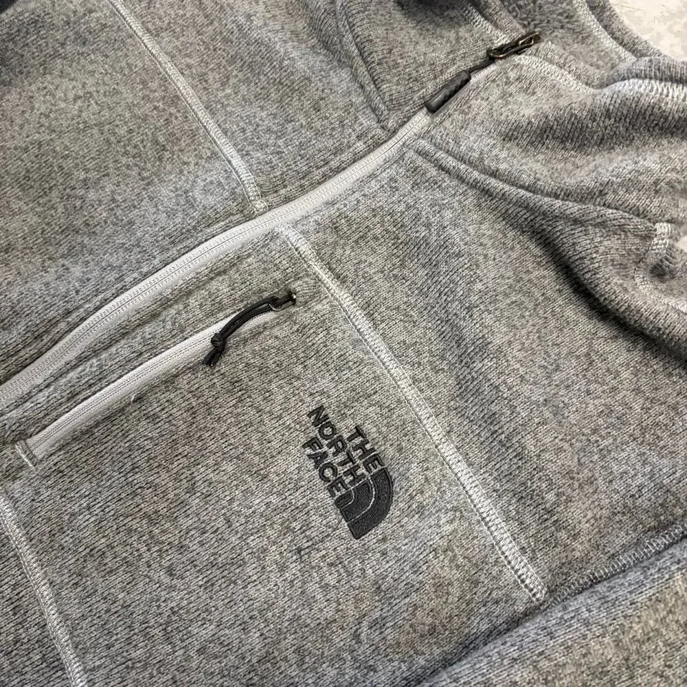 Mens The North Face Fleece Quarter Zip SZ L